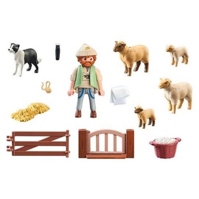 Playmobil - Country : Berger et Moutons #71444