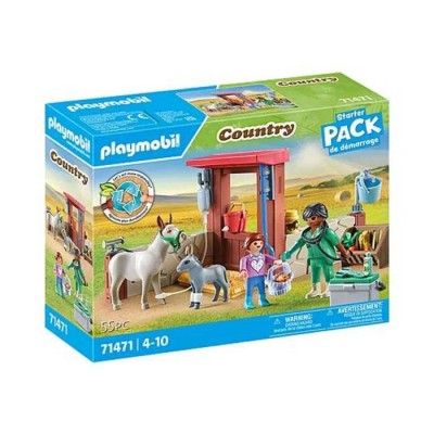 Playmobil - Country : Vétérinaire et Animaux de...