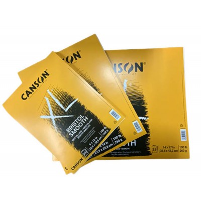 Canson XL - Papier Bristol Lisse  25 pages -...