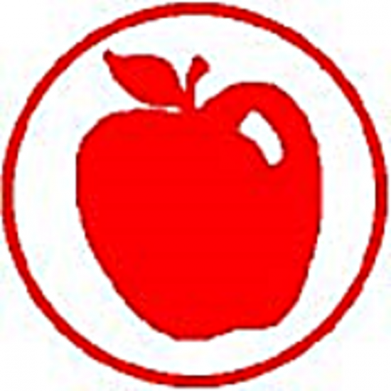 Estampe Pré-Encrée: Pomme (Rouge)