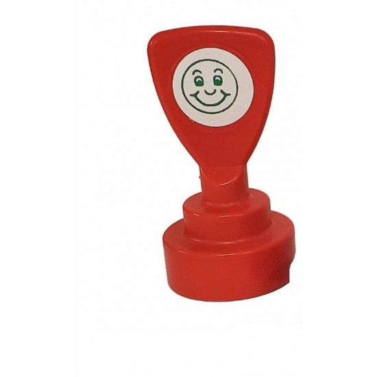 Estampe Pré-Encrée: Bonhomme Sourire (Vert)