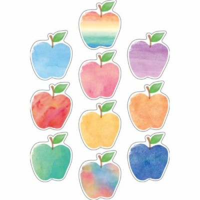 Décoration 15 cm : Pommes Aquarelles\30