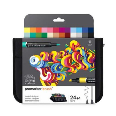 Promarker (pinceau + Biseau) - Étudiants/24+1