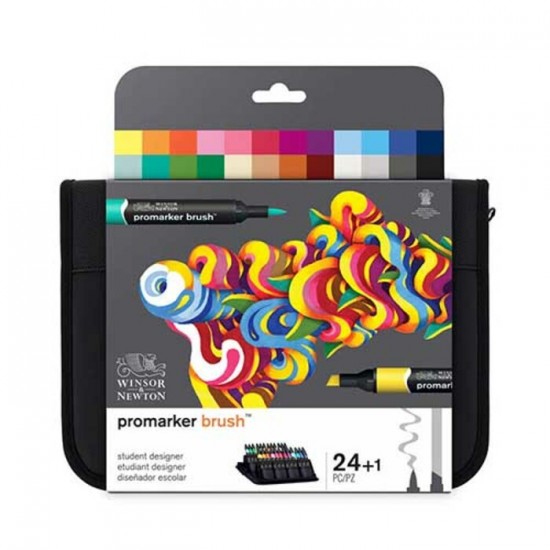 Promarker (pinceau + Biseau) - Étudiants/24+1
