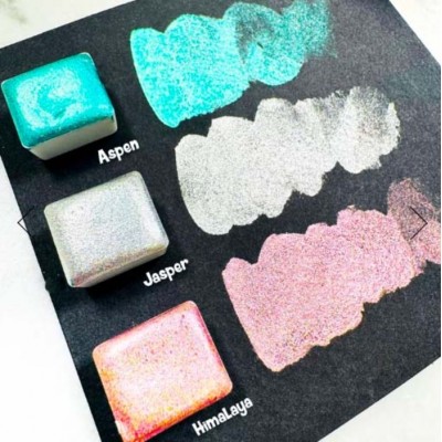 Aquarelle Pop! Pigments - Coffret Givré - 2 ml/3