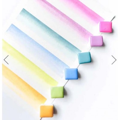 Aquarelle Pop! Pigments - Coffret Pastel- 2 ml/6