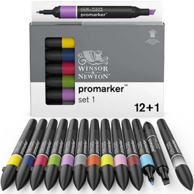 Promarker (Fin + Biseau) - Ensemble #1 /12 + 1