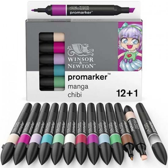 Promarker (Fin + Biseau) - Chibi /12 + 1