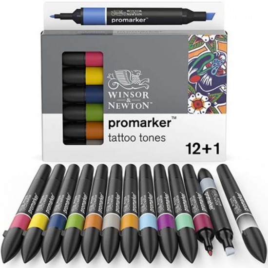 Promarker (Fin + Biseau) - Tatouage /12 + 1