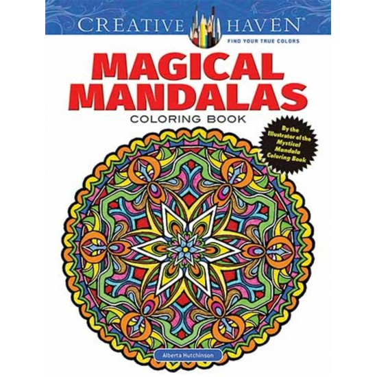 Livre à Colorier : Creative Haven - Mandalas Magiques