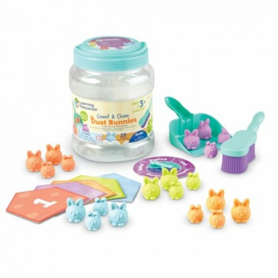 Compte et Nettoie les Lapins de Poussière
