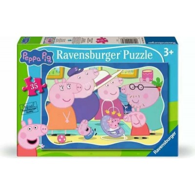 Casse-Tête / 35 mcx : Peppa Pig - Ma Famille !