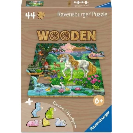 Casse-Tête en Bois/ 44 mcx : Licornes de Contes de Fées Casse-Tête en Bois/ 44 mcx : Licornes de Contes de Fées