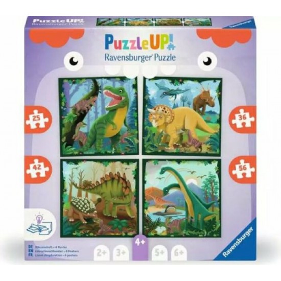 Casse-Tête / 25, 36, 42, et 56 mcx : Dinosaures
