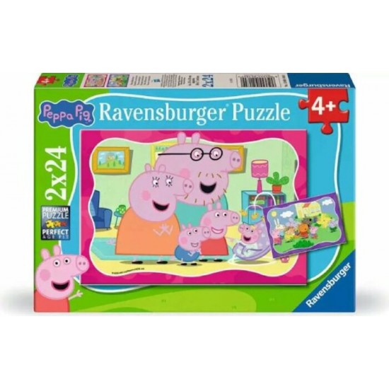 Casse-Tête / 2 x 24 mcx : Peppa Pig - Nouvelles...