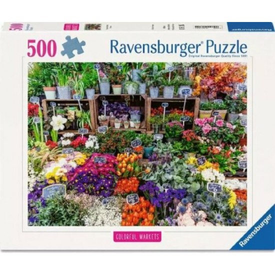 Casse-Tête / 500 mcx : Flower Market, France