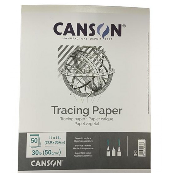 Papier Calque Canson : 11x14"