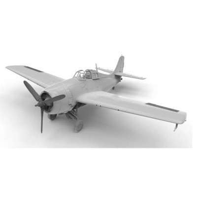 Modèle à Coller : Avion Grumman F4F-4 Wildcat - Niveau 2
