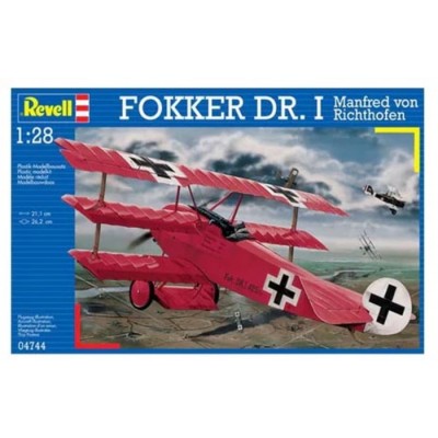 Modèle à Coller : Avion Fokker Dr.I de Manfred...