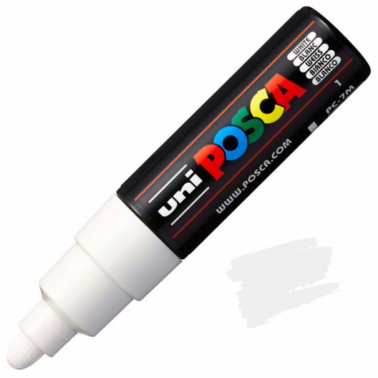 Marqueur à Base d'Eau Posca -  4.5-5.5mm : Blanc/1