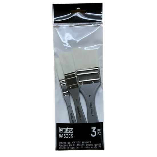 Ensemble de Brosses Liquitex/3 (0.5+1+2")