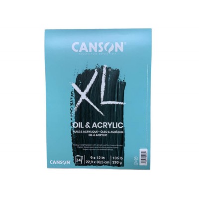 Canson XL - Papier Canevas  24 pages - 9x12''