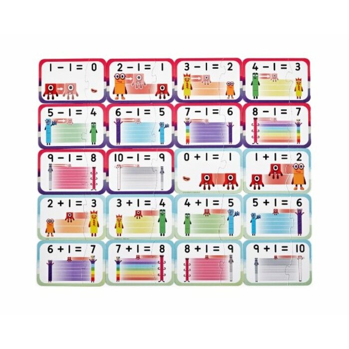 Numberblocks® : Casse-Têtes Additions et Soustractions/20 x 2 pc Numberblocks® : Casse-Têtes Additions et Soustractions/20 x 2 pc