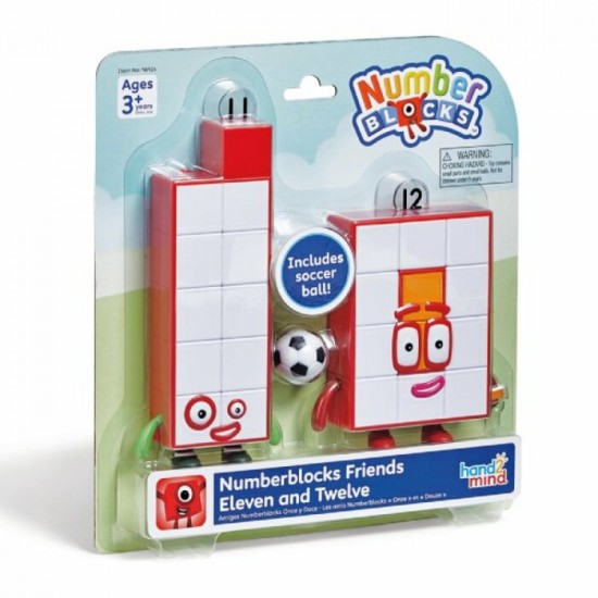 Numberblocks® : Figurines Onze et Douze Numberblocks® : Figurines Onze et Douze