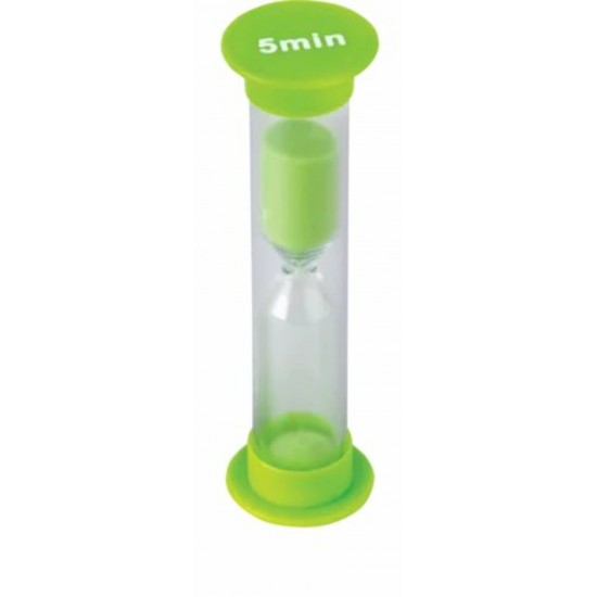 Sablier Vert: 5 Minutes