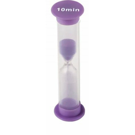 Sablier Mauve: 10 Minutes