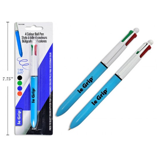 Stylo Bille 4 couleurs 1mm