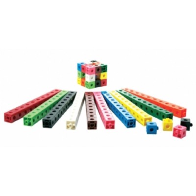 Cubes en Plastique Emboîtables / 100 Pièces - 2...