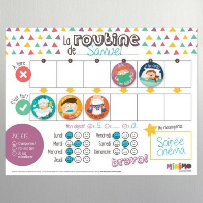 Tableau de Routine Quotidienne