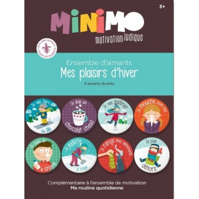Ensemble d'Aimants - Mes Plaisirs d'Hiver /8