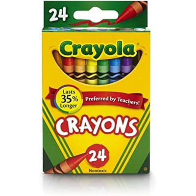 Ensemble de Crayons de Cire Crayola : 24