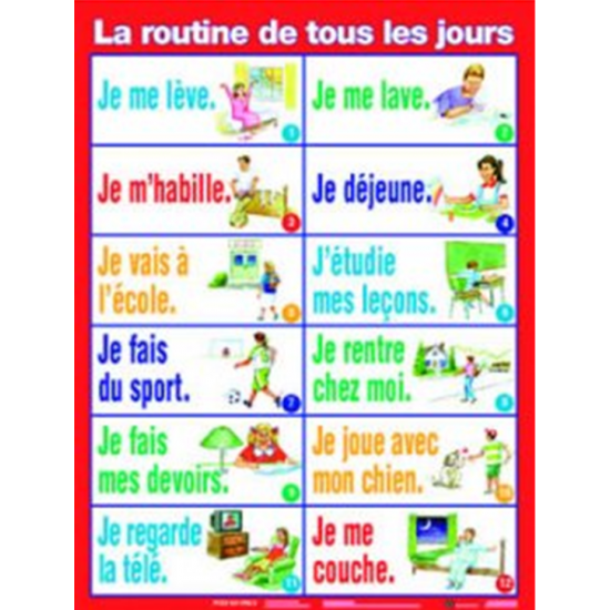 Affiche : La Routine de Tous les Jours