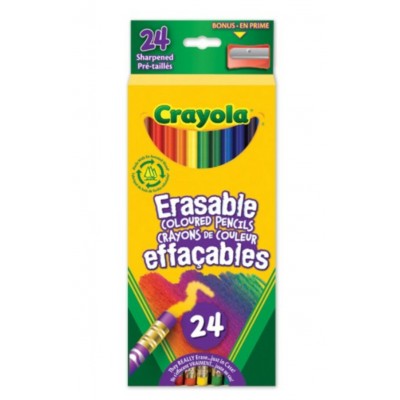 Ensemble de Crayons de Couleur en Bois Effaçables...