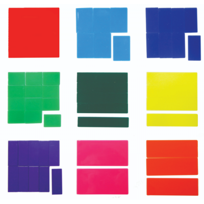 Carré de Fractions : Transparent