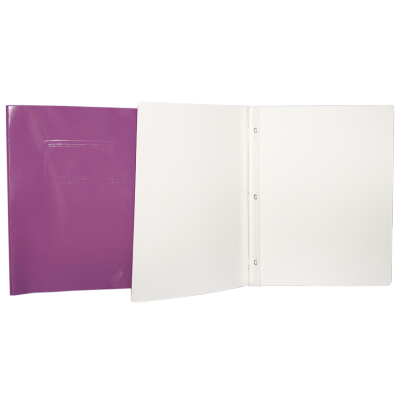 Duo-tang Laminé (Option de Couleur)