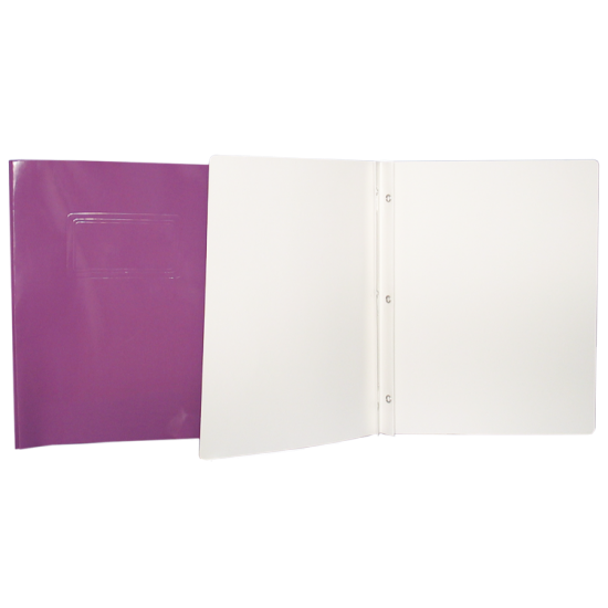 Duo-tang Laminé (Option de Couleur)