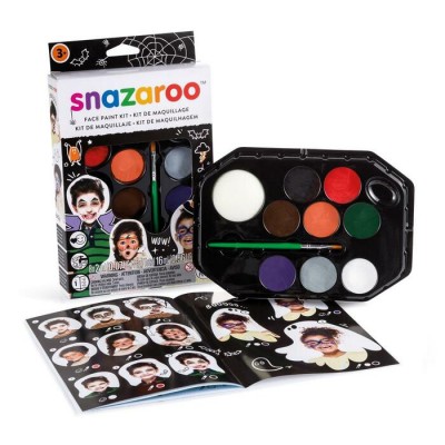 Ensemble de Maquillage Snazaroo : Halloween (Noir)...