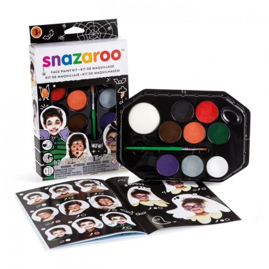 Ensemble de Maquillage Snazaroo : Halloween (Noir) /8