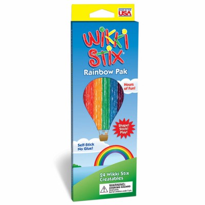 Wikki Stix: Ensemble Arc-en-ciel - 24 pièces