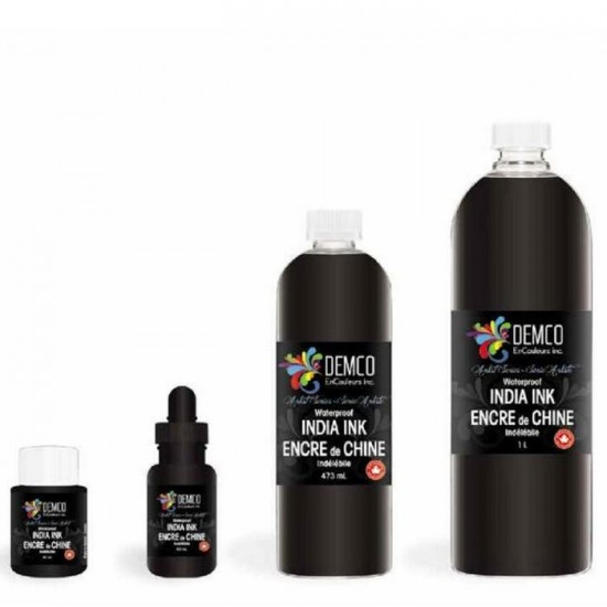 Encre de Chine Demco - 1 Litre
