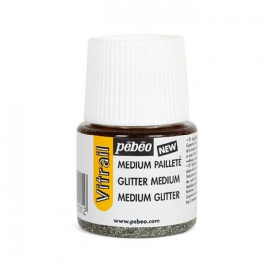 Médium Vitrail Pailleté Pébéo - 45ml