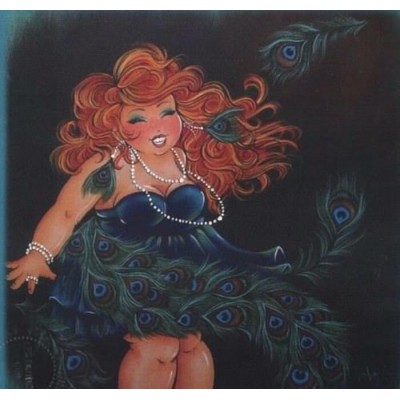 Patron Peinture: La Rouquine (Isabelle Desrochers)