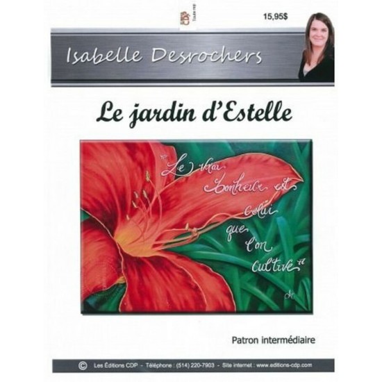 Patron Peinture: Le jardin d'Estelle (Isabelle...