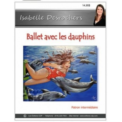 Patron Peinture: Ballet avec les dauphins...