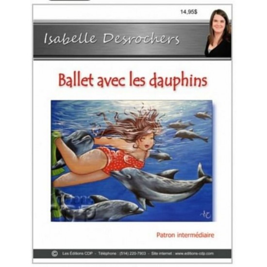 Patron Peinture: Ballet avec les dauphins...