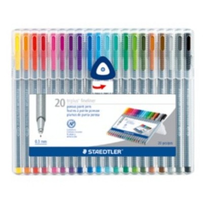 Stylos Feutres Triplus 0.3mm - ens. de 20